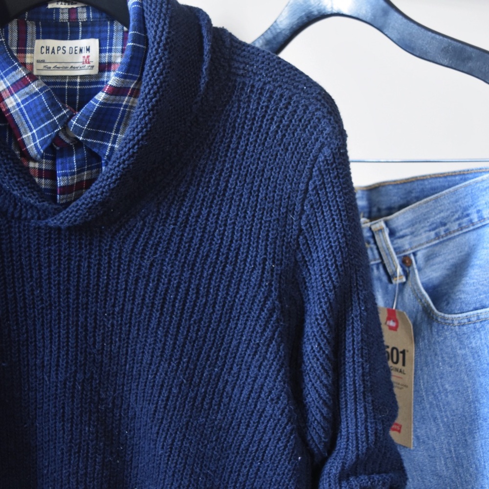 J Crew Mock Neck Sweater